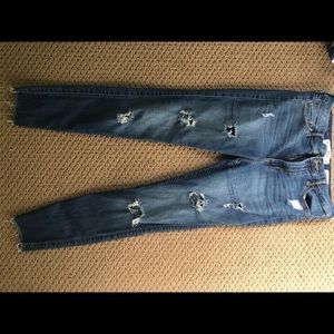 Ripped denim Hollister jeans